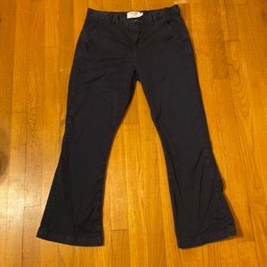 Frame kick Flare Crop Pants